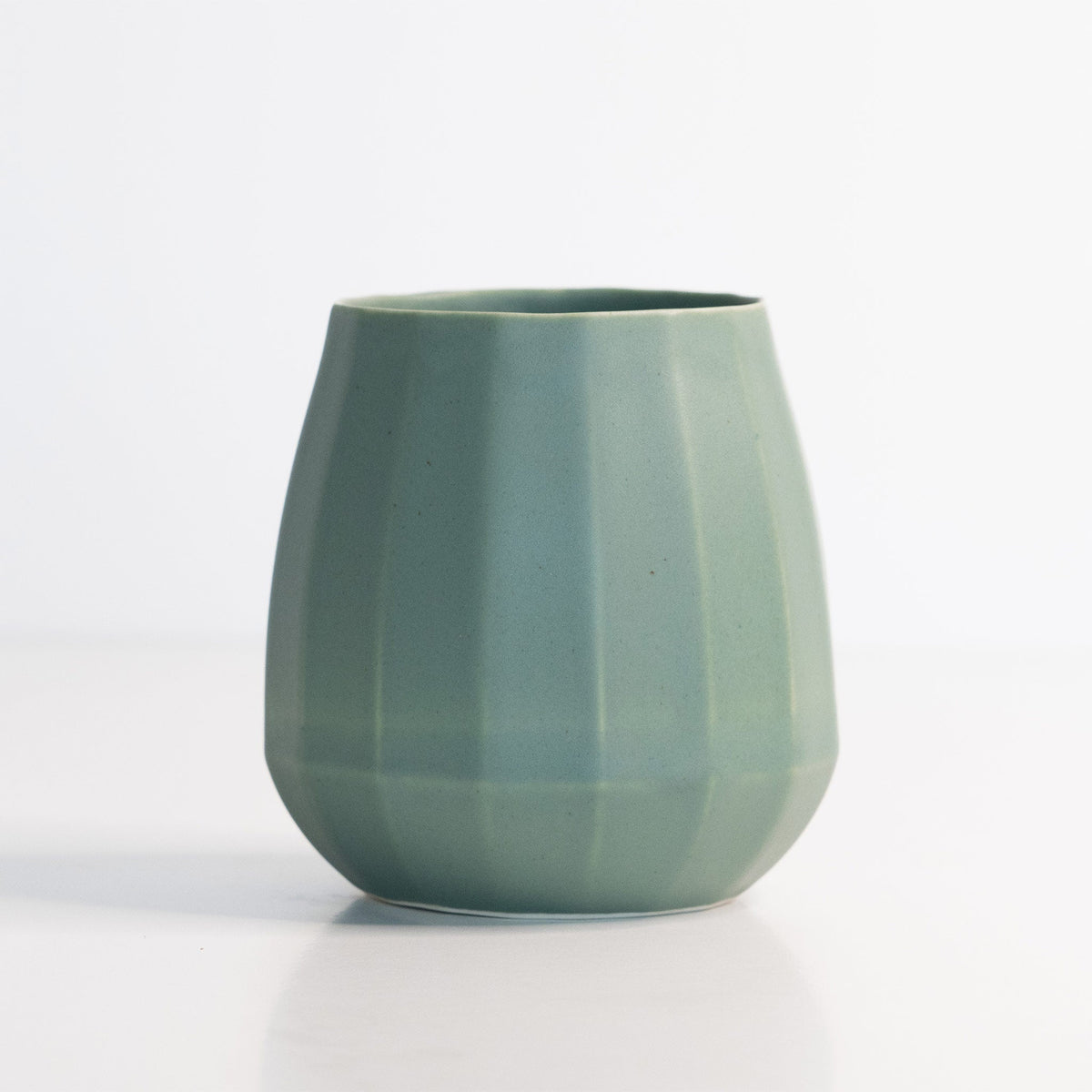 Ceramic Stemless Wine Cups — Set of 2