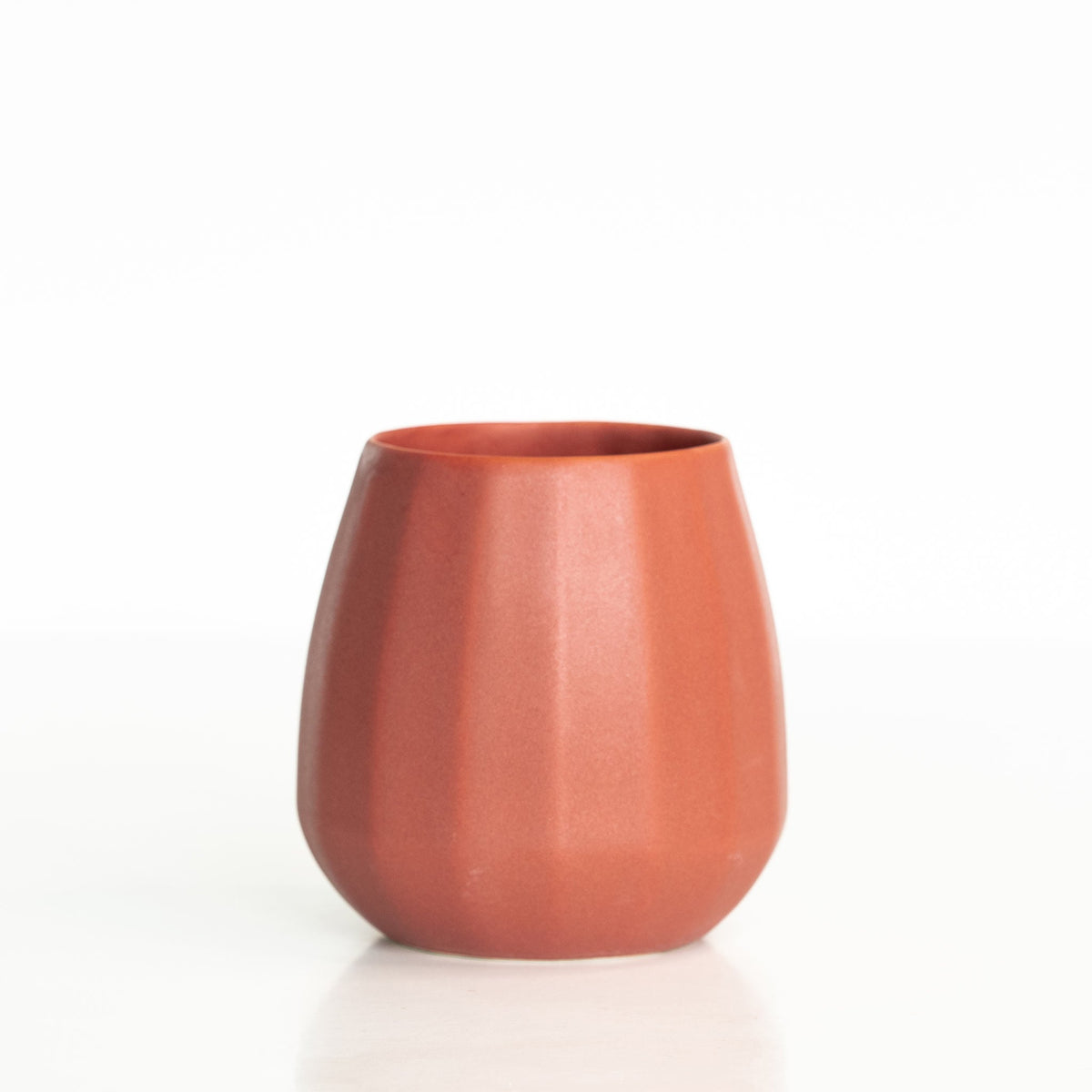 Ceramic Stemless Wine Cups — Set of 2