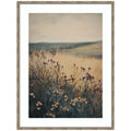 Landscape Wild Flower by Melloi Art Prints Framed Wall Art Print