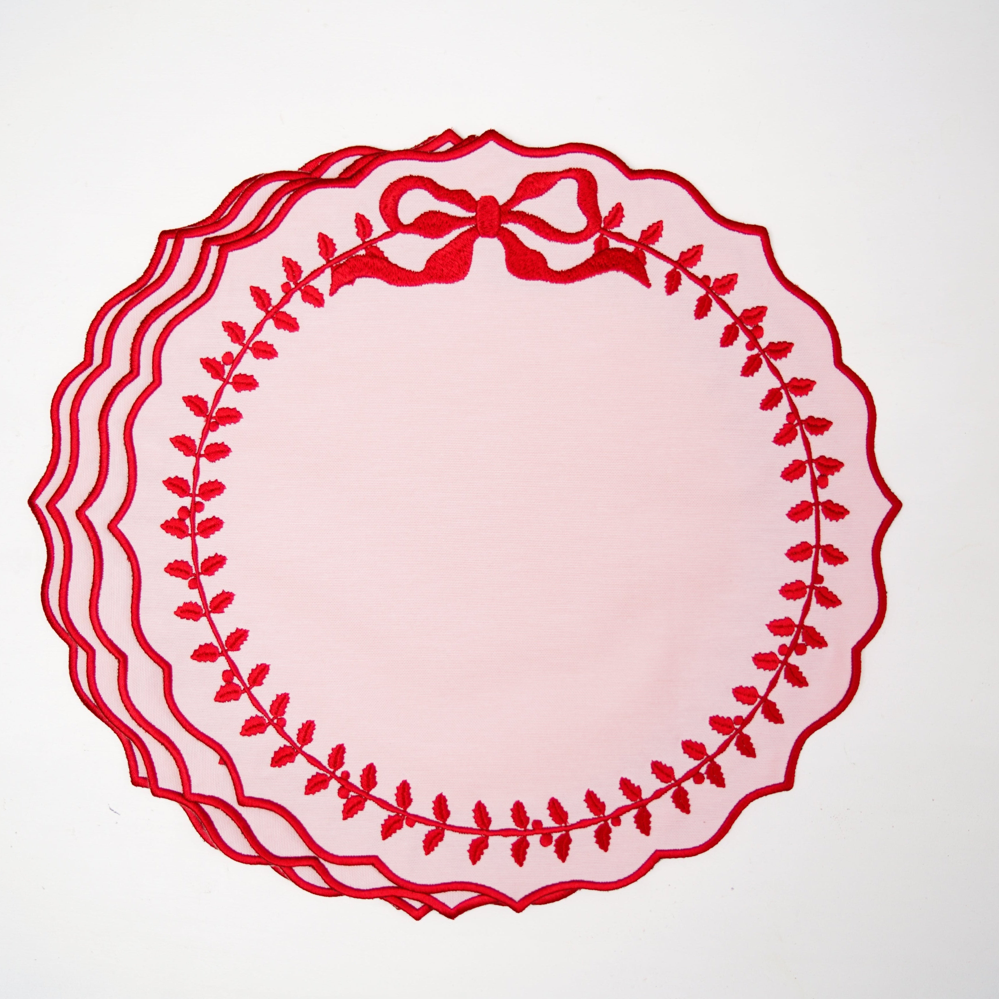 CHAMPAGNE PINK COTTON PLACEMAT (Set Of 4)
