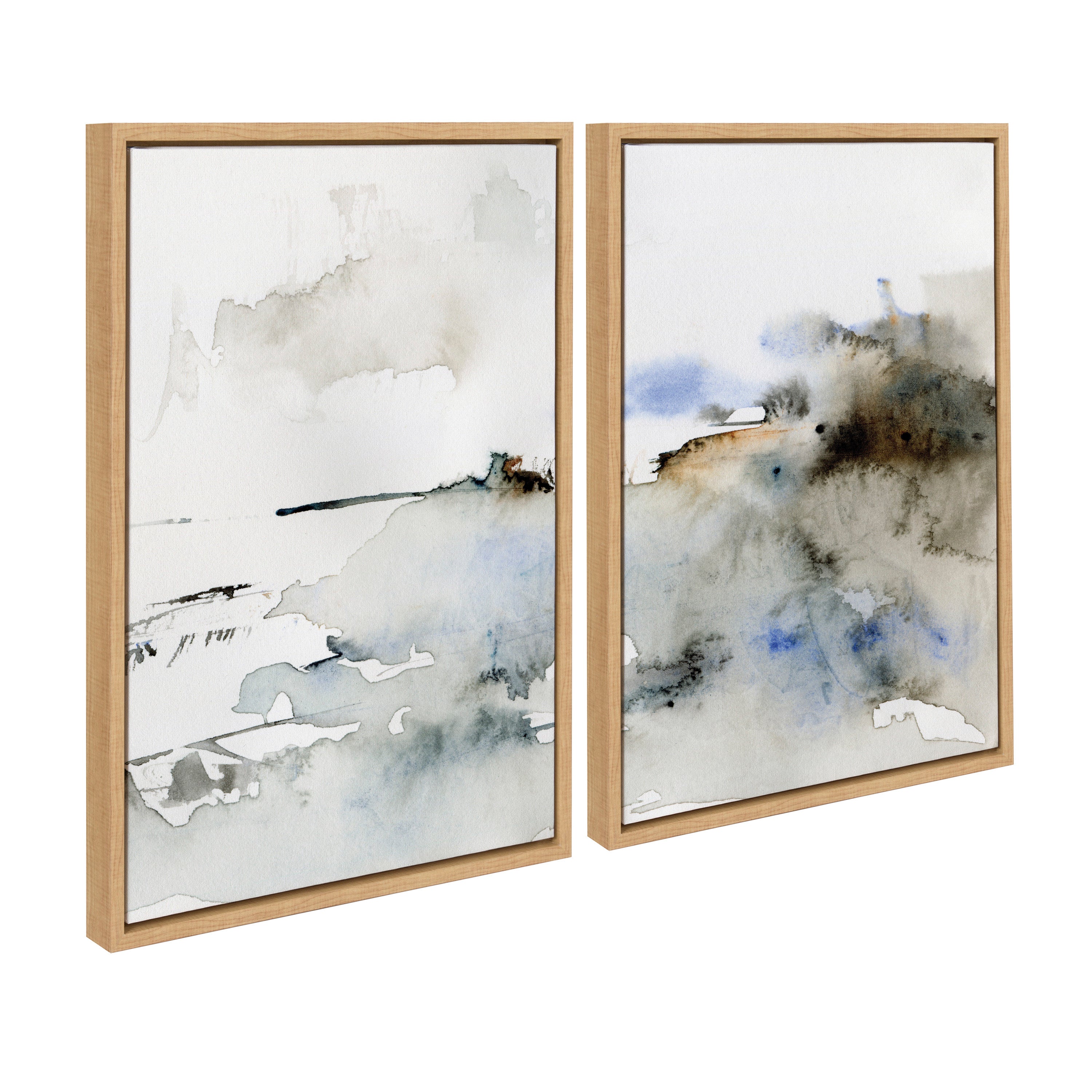 Sylvie Close Your Eyes and Remember 1 Framed Canvas by Maja Mitrovic of Makes My Day Happy