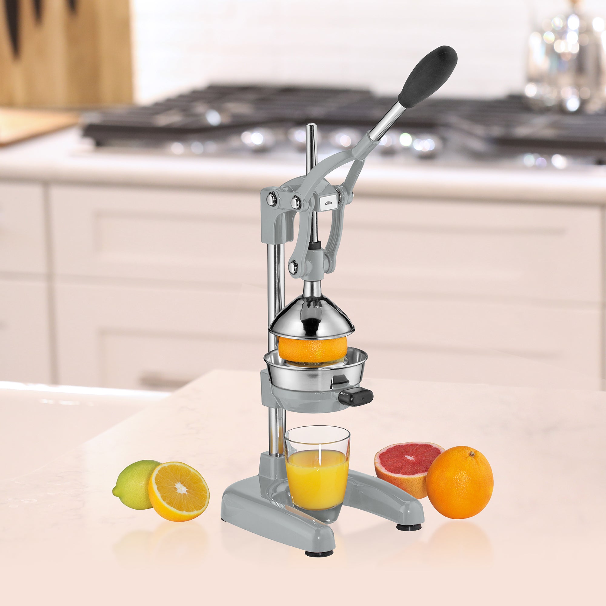 Amalfi" Citrus Press, 7" x 8" x 16.5"