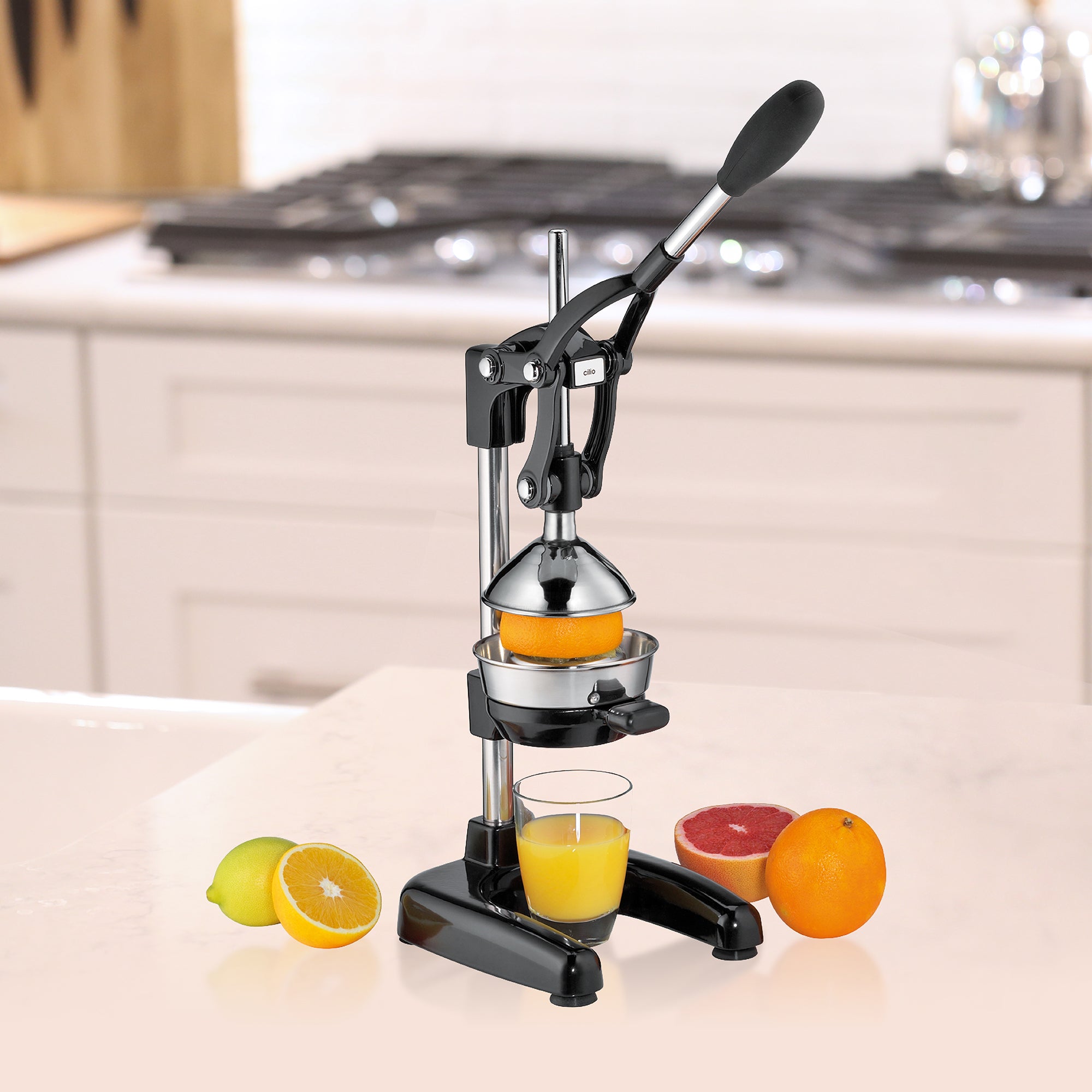 Amalfi" Citrus Press, 7" x 8" x 16.5"
