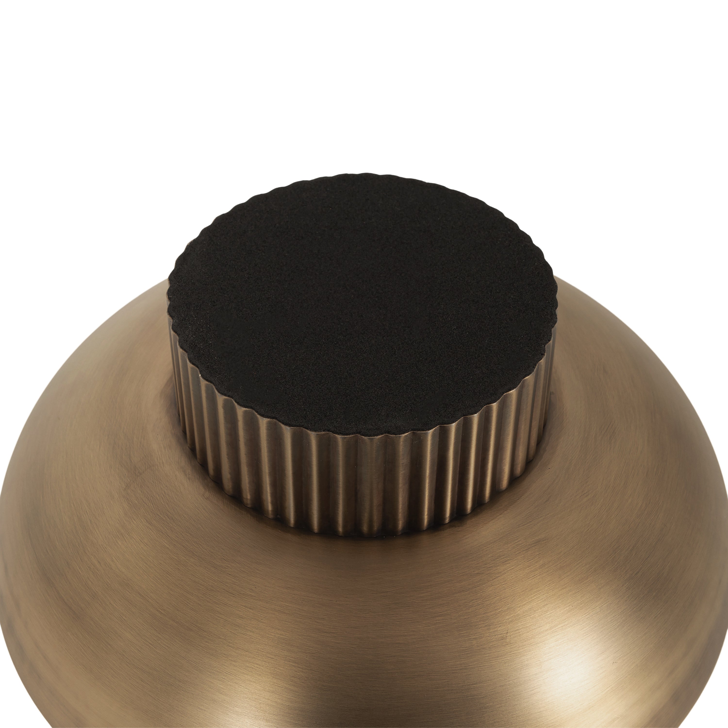 Rooks Ribbed Metal Bowl