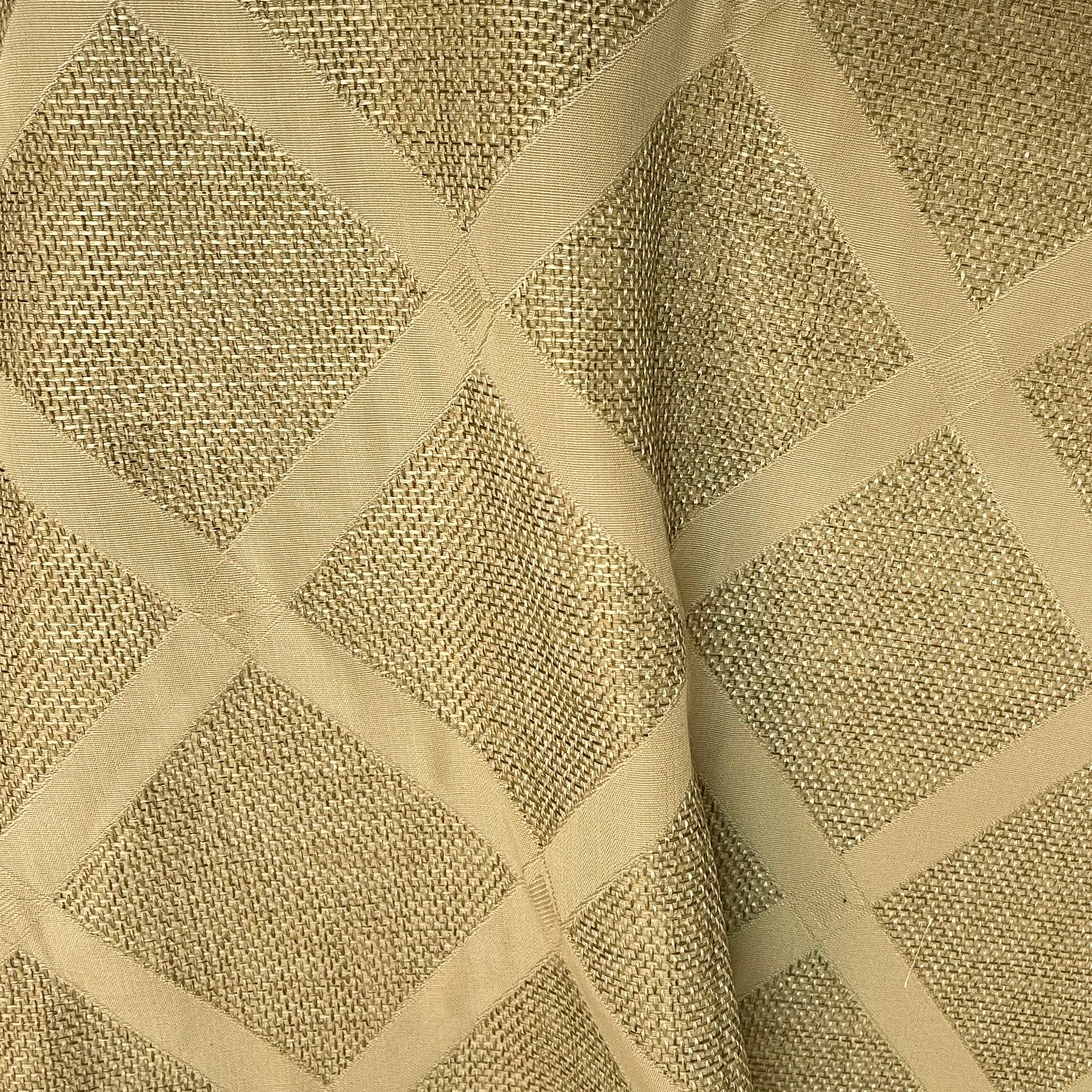 CLASSIC MALIBU DIAMOND ARGYLE DESIGN UPHOLSTERY FABRIC BY THE YARD