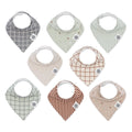 Clay Bandana Bib Set (8 pack)
