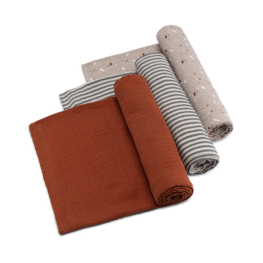 Clay Baby Swaddle Set