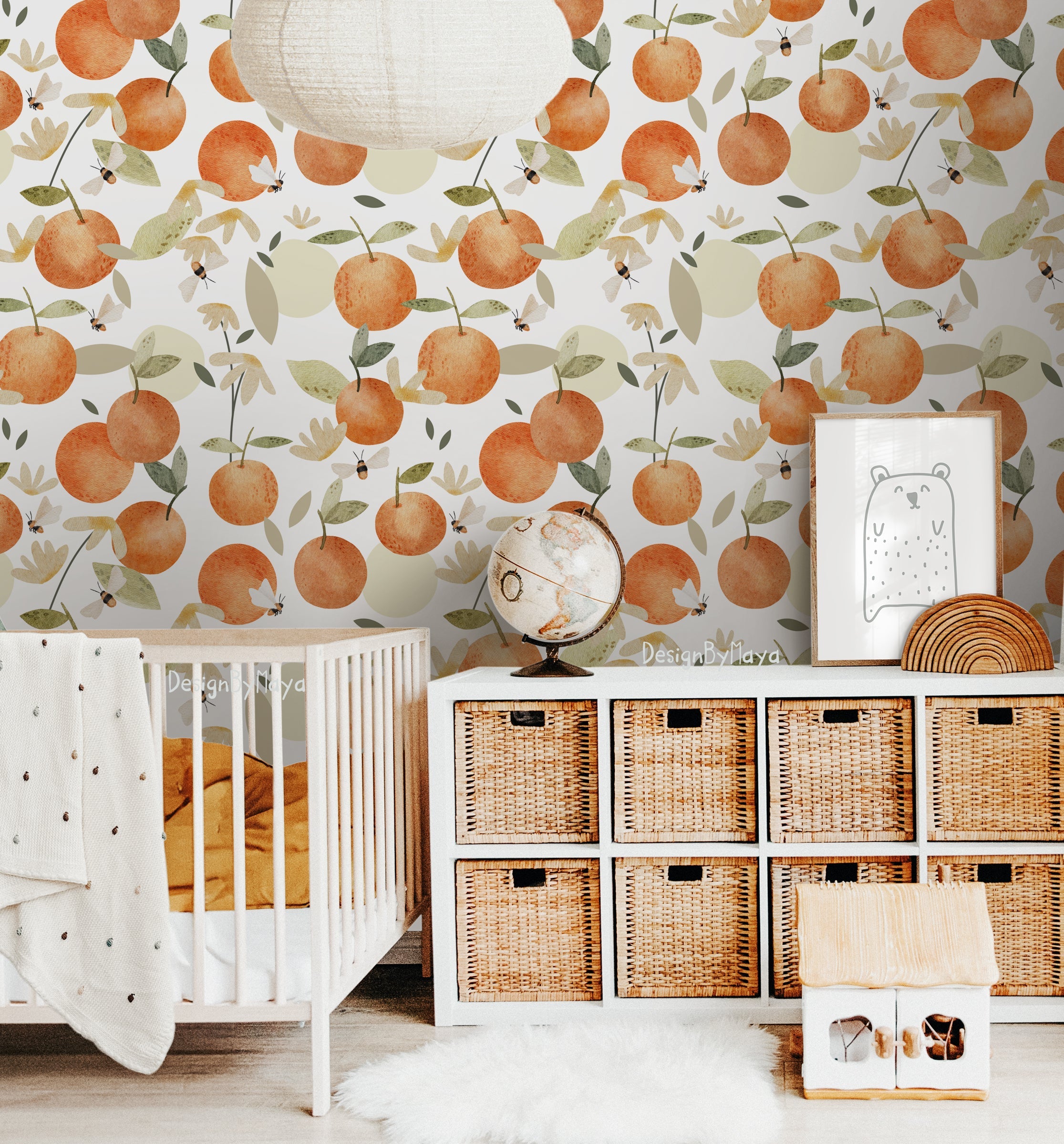 Alphabet Wallpaper - Nursery Wall Decor Wallpapers
