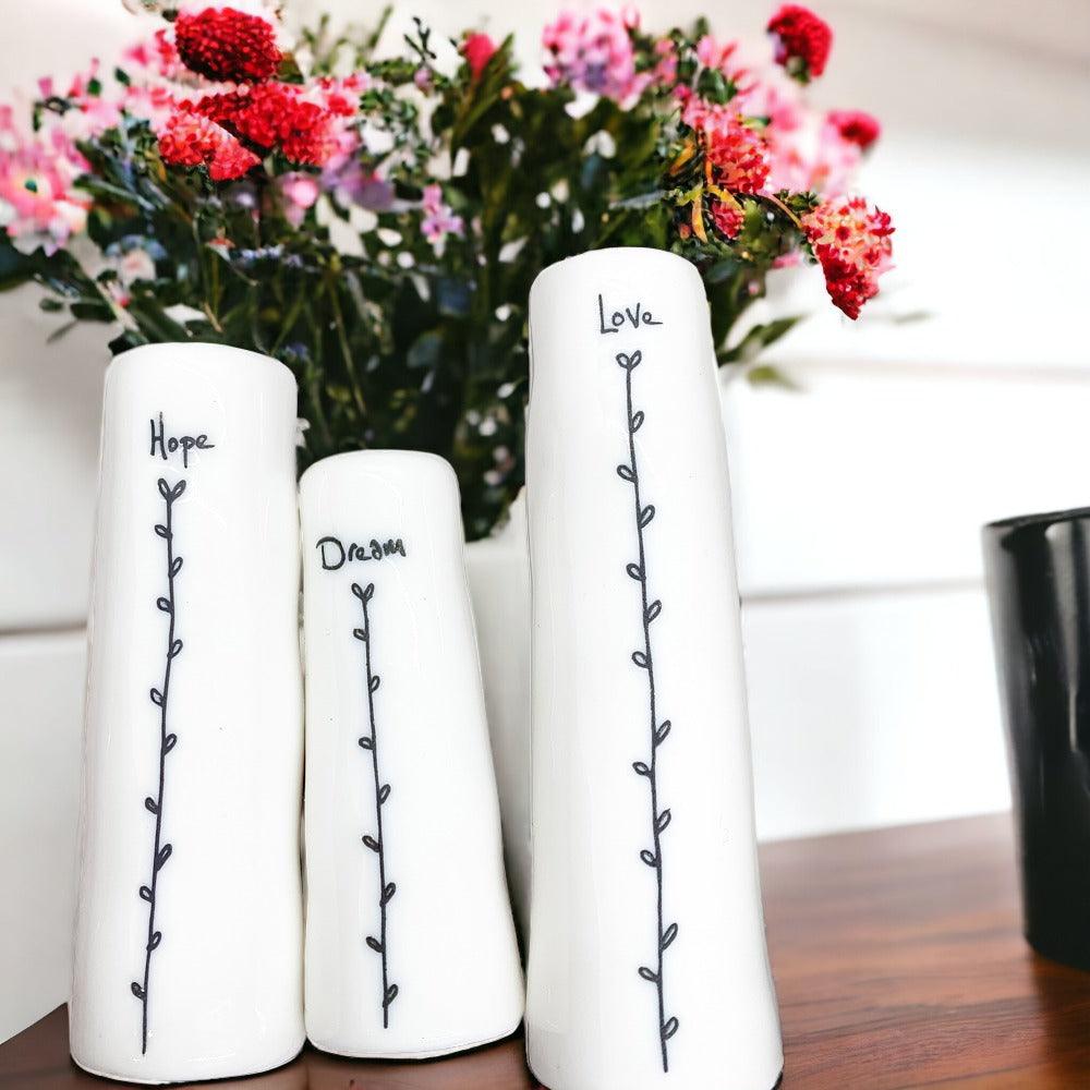 Mini Porcelain Vase Gift Set