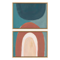 Sylvie Teotitlan Valley Study 1 A and B Framed Canvas Art Set by Kate Aurelia Holloway