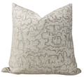 Crescendo Pillow Cover in Ivory Taupe, Kelly Wearstler Textiles
