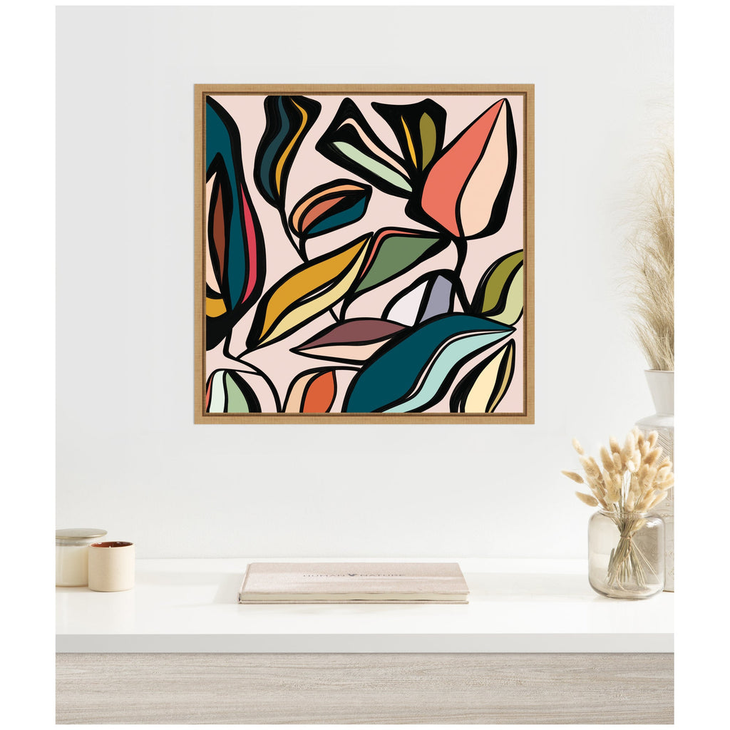 Fanciful Ficus Framed Canvas Wall Art