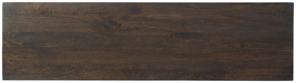 Elinmore - Accent Cabinet - Brown / Gold Finish