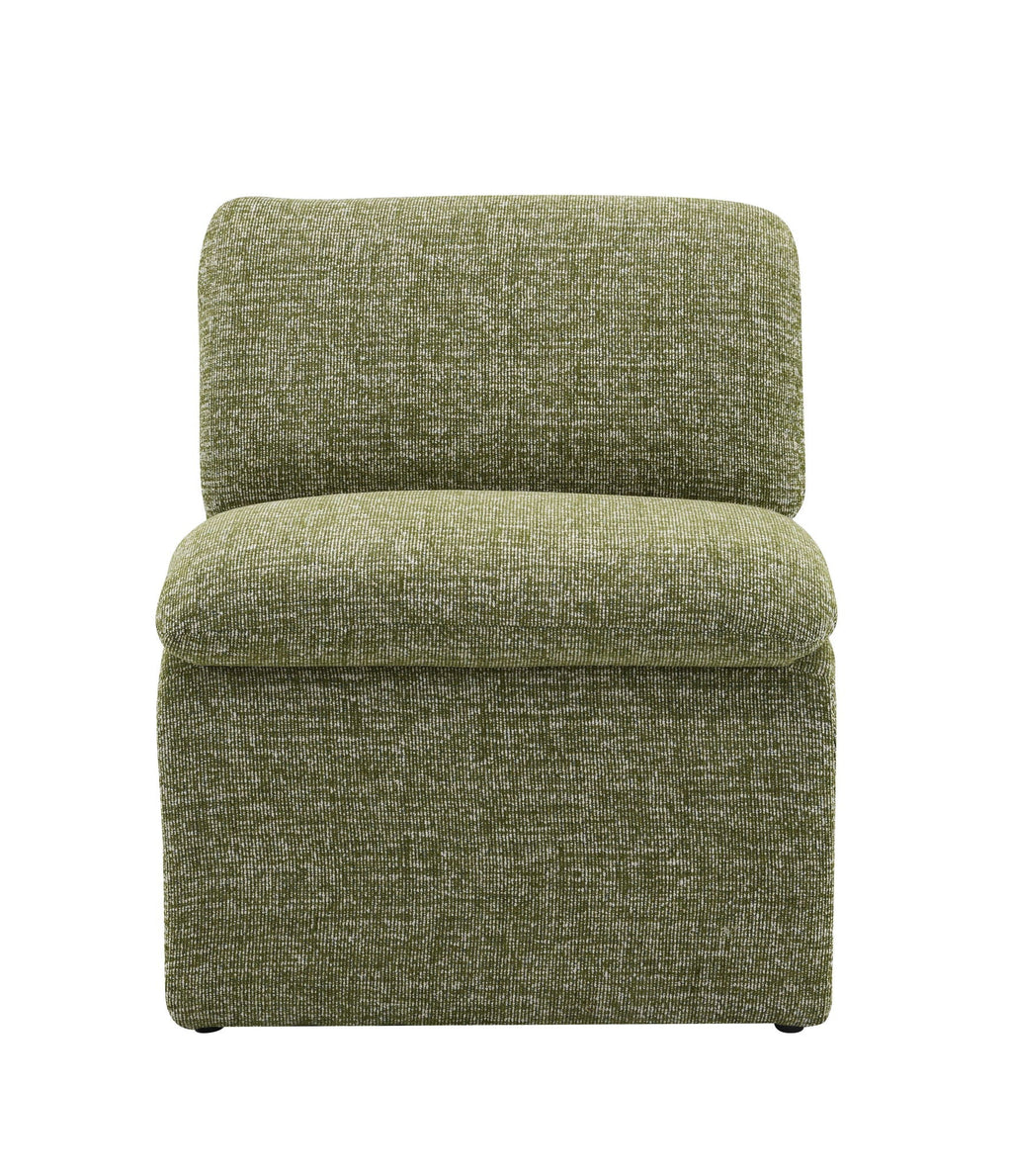 Jaeda Curved Sculptural Accent Chair