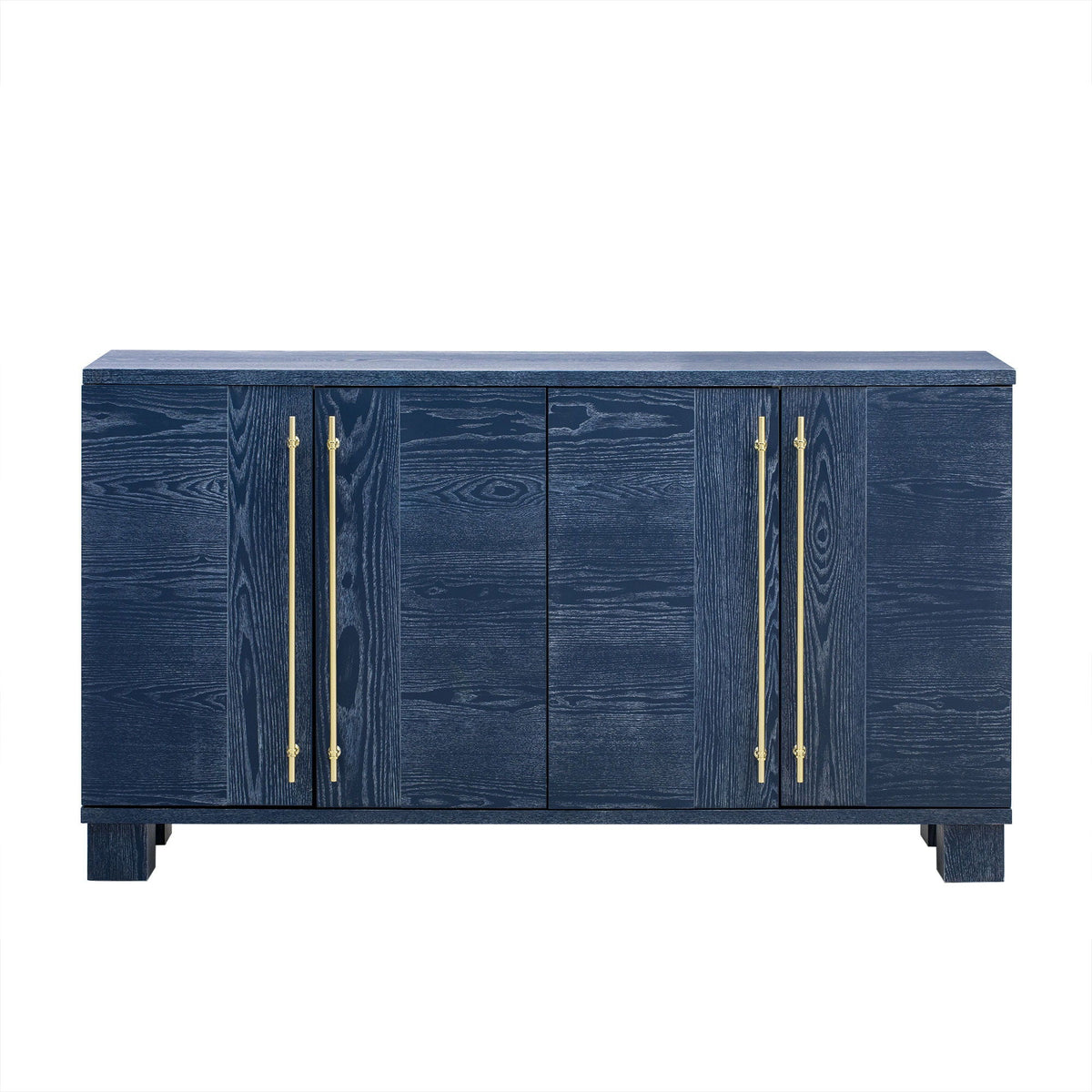 Modern Wood Sideboard with Adjustable Shelves
