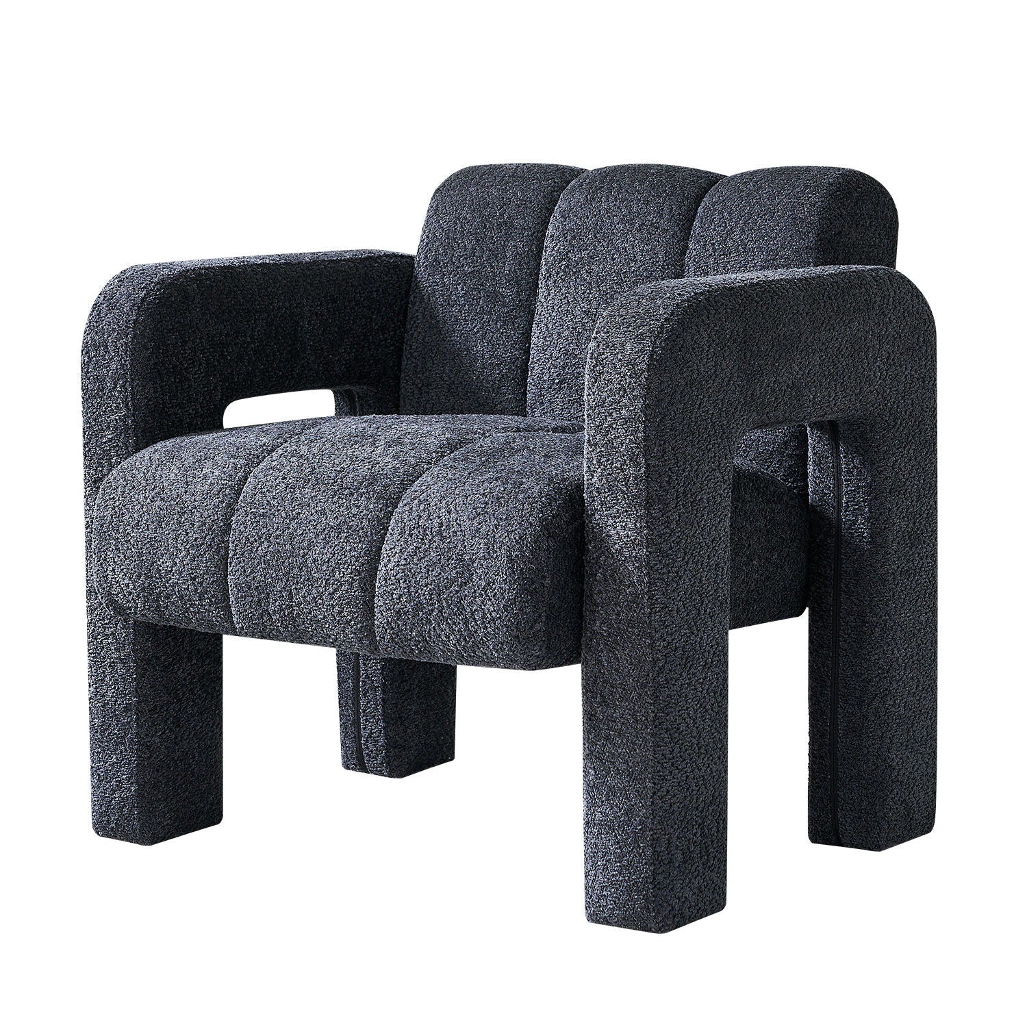 Bouclé Upholstered Accent Chair