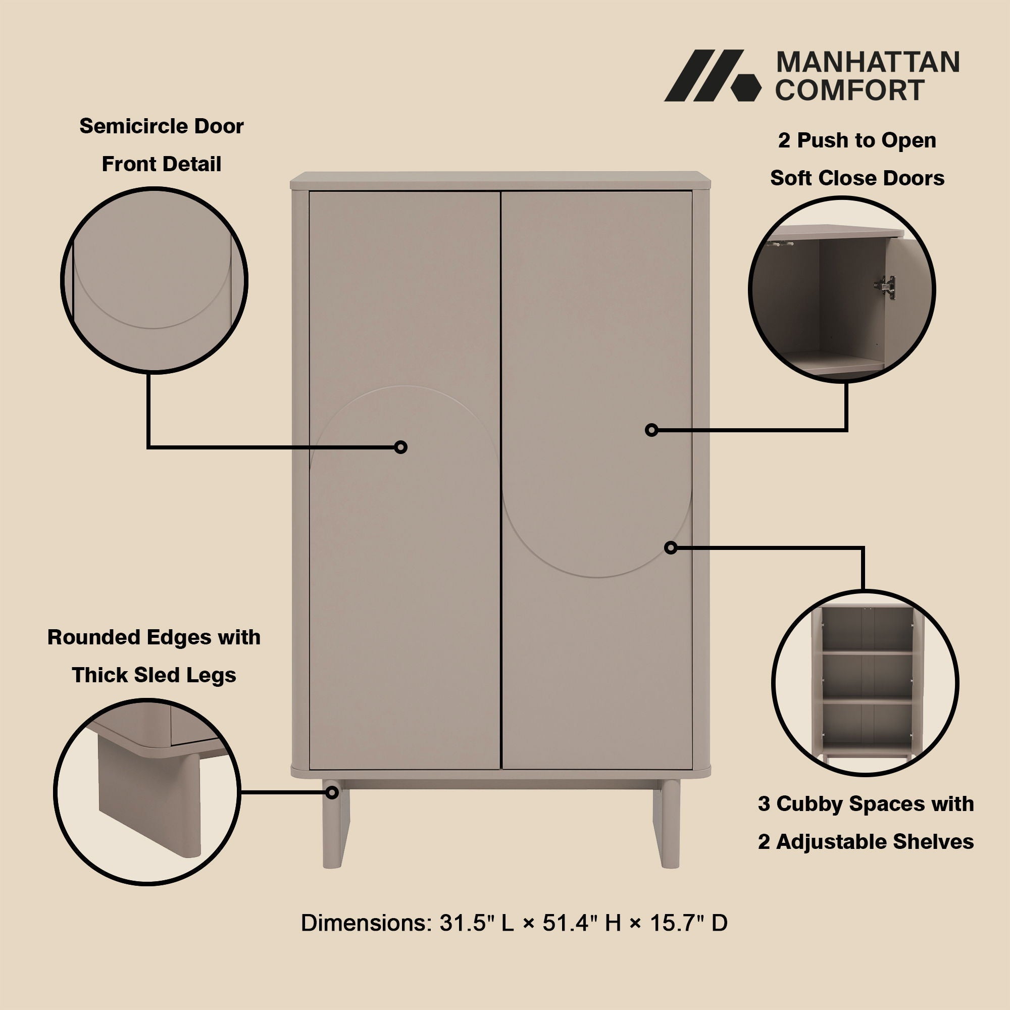 Ella - Accent Cabinet