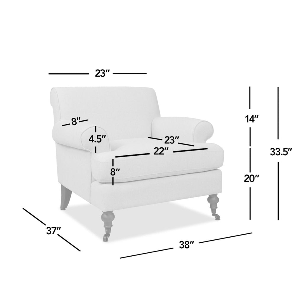 Alana Lawson Accent Chair with Casters