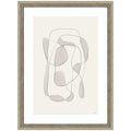Minimalist Lines by Gabrielly Guedes Framed Wall Art Print
