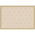 Pinboard Beige Botanical Block Print