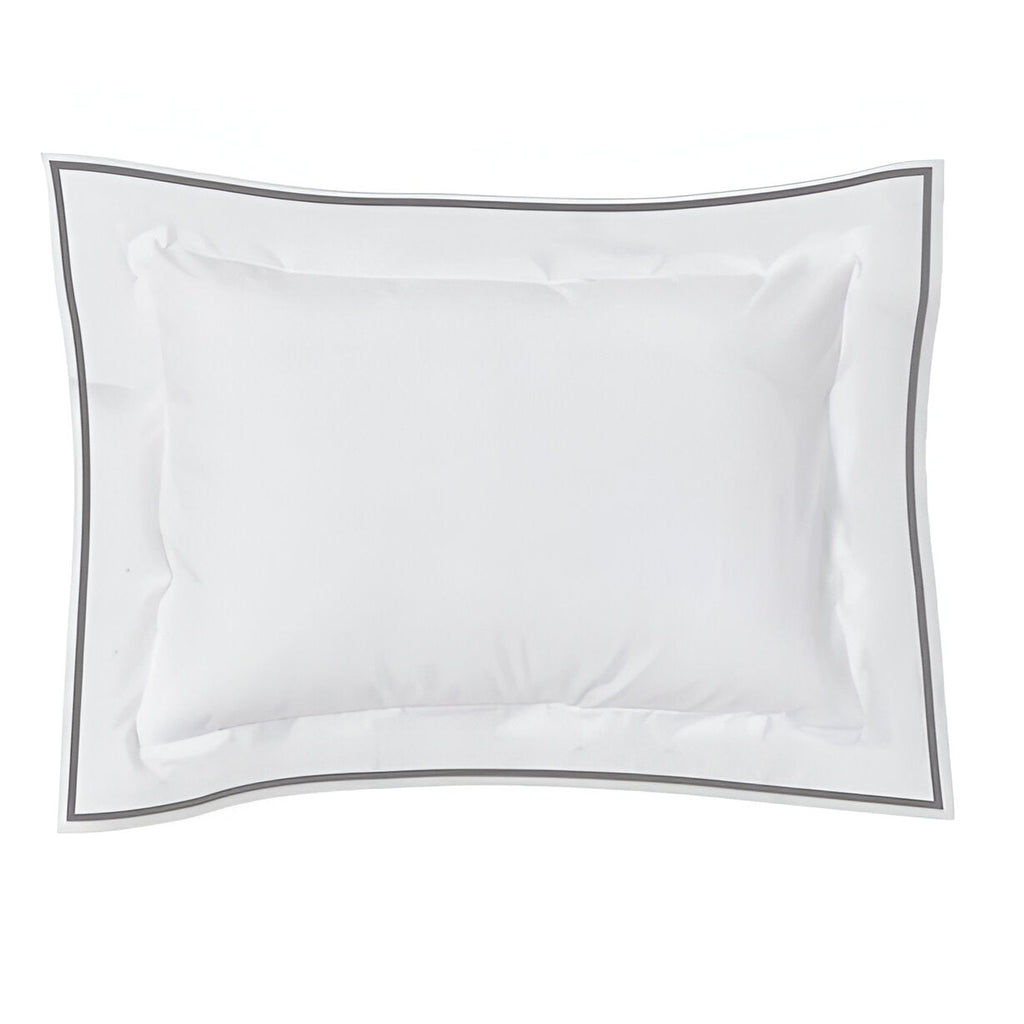 400TC Embroidery Cotton Sateen Solid Duvet Cover Set