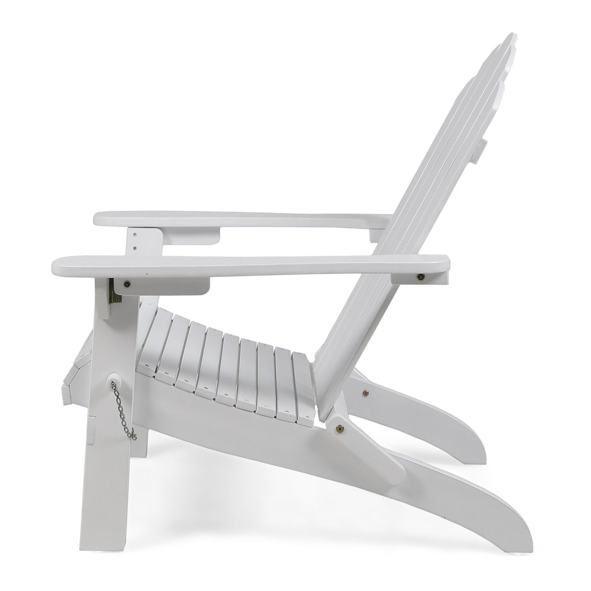 Aurascape Outdoor Acacia Wood Foldable Adirondack Chair