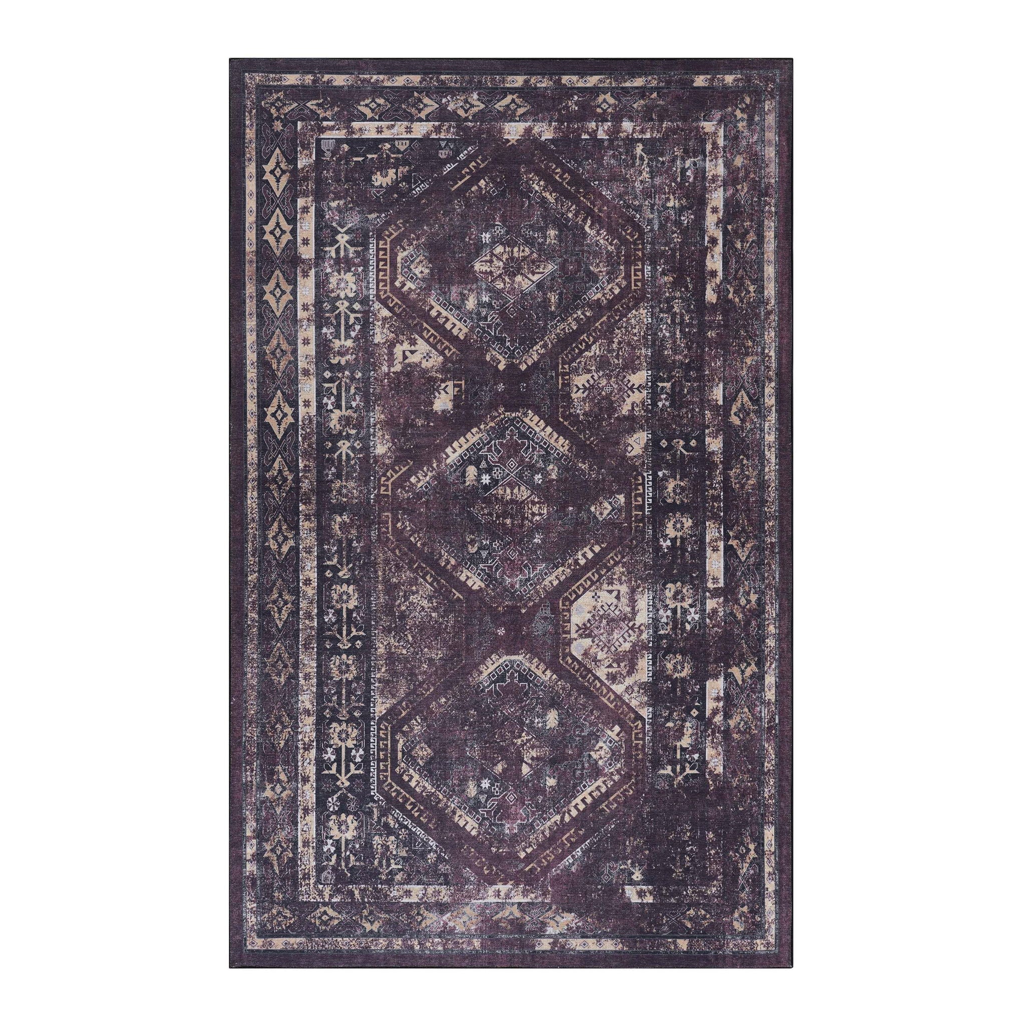 Maval Washable Area Rug
