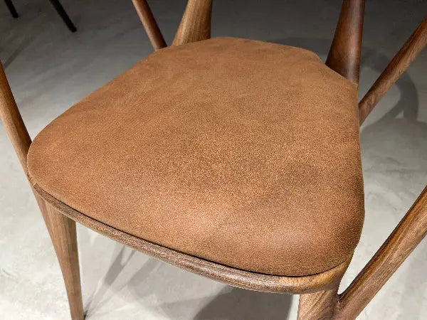 Italian-Style Solid Walnut Dining Chair