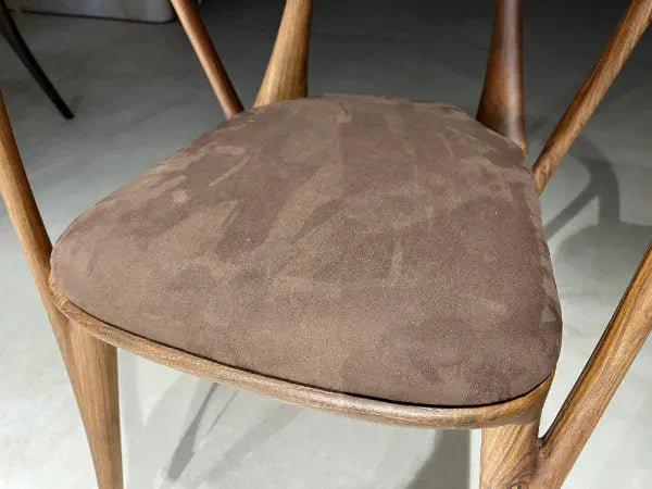 Italian-Style Solid Walnut Dining Chair