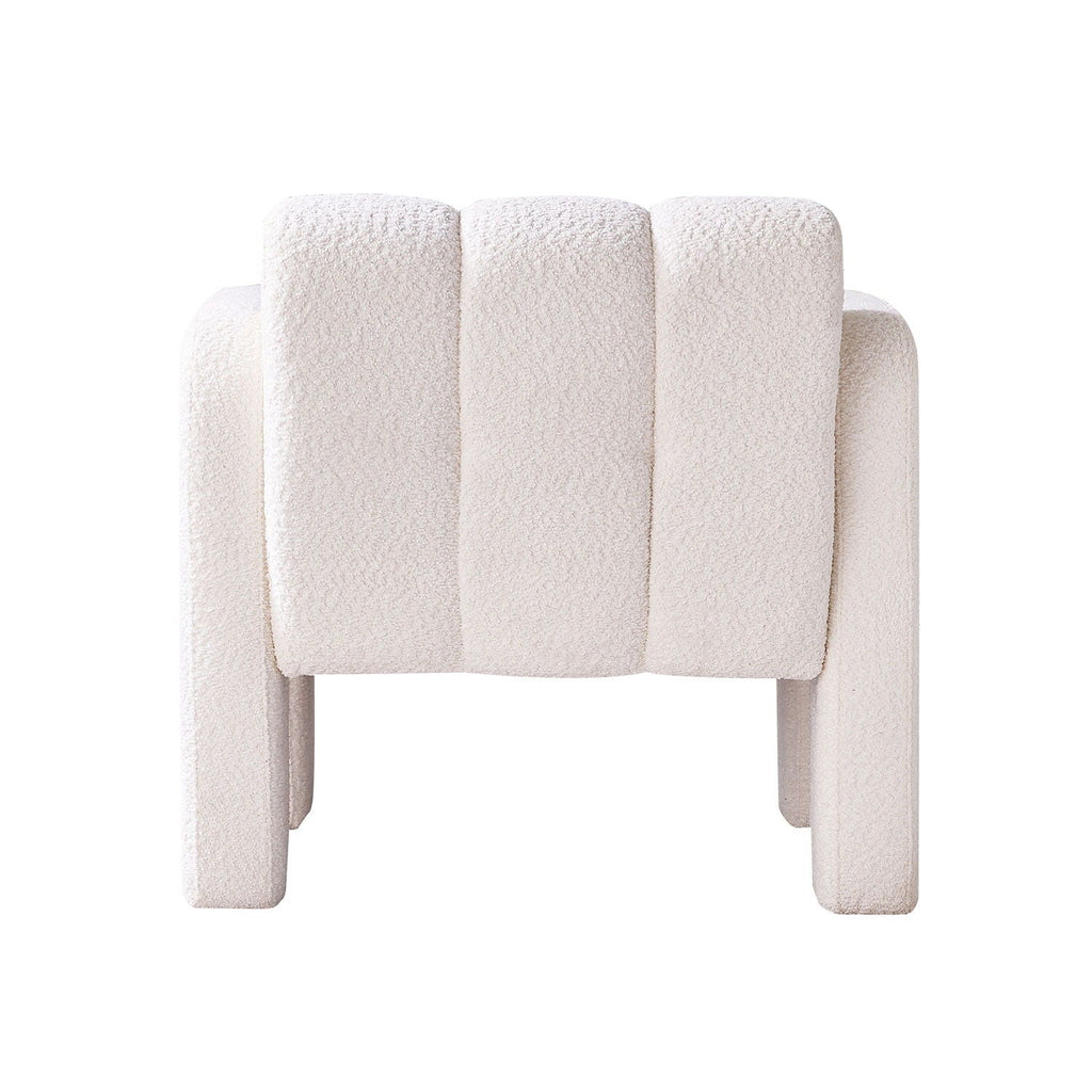 Bouclé Upholstered Accent Chair