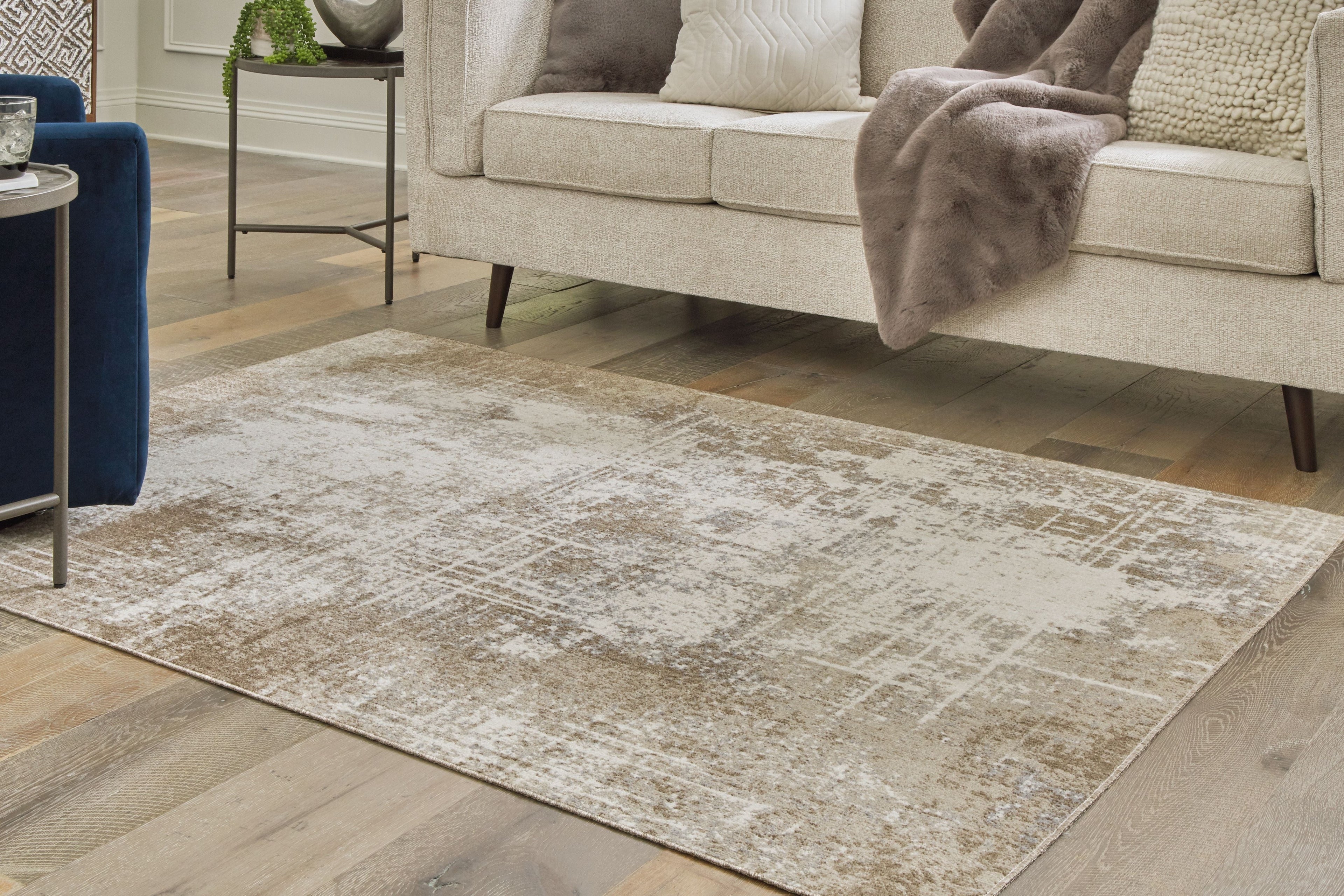 Grifflain Washable Area Rug