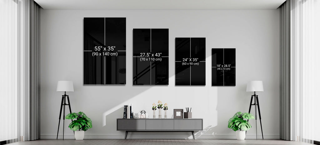 Aerial Snowy Forest Winding Road Glass Wall Art