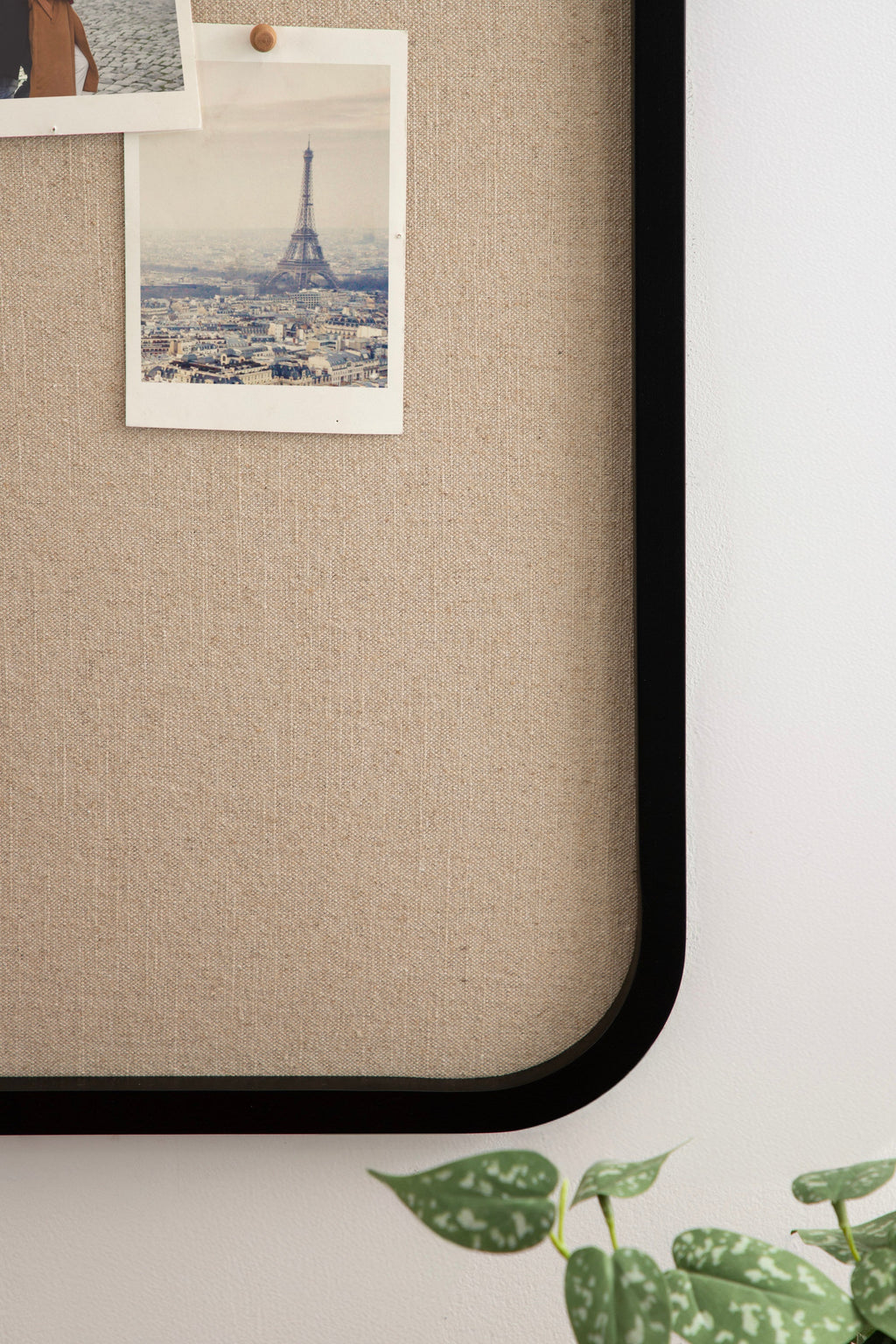 Hutton Wood Framed Fabric Pinboard