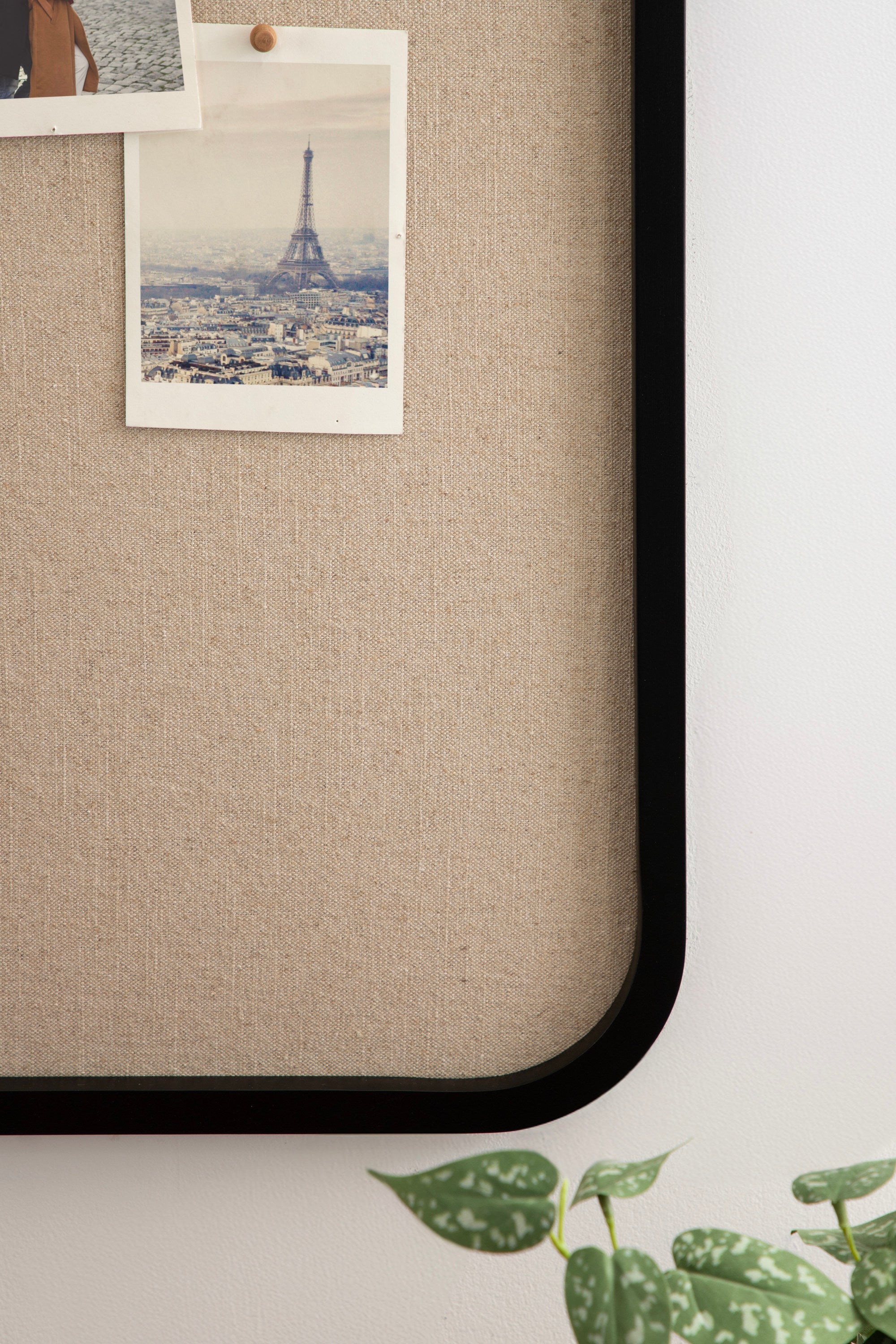 Hutton Wood Framed Fabric Pinboard