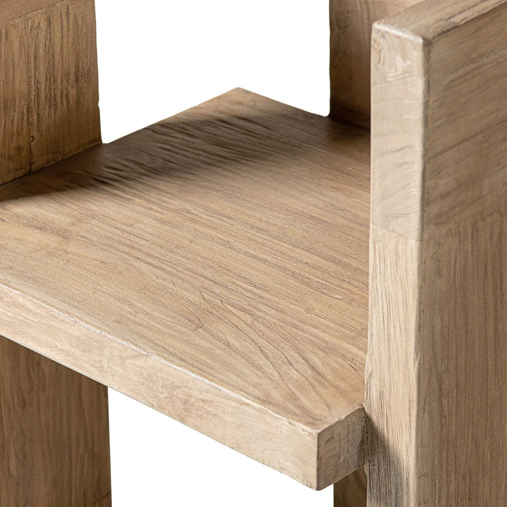 Avenel Sculptural Reclaimed Elm Accent Chair