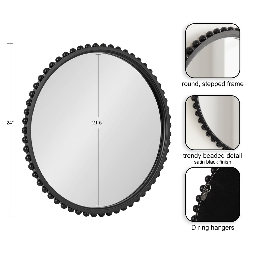 Beadbrook Round Wall Mirror