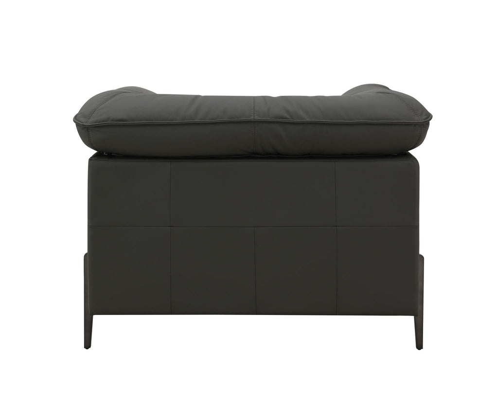 Tadi Top-Grain Leather Accent Chair