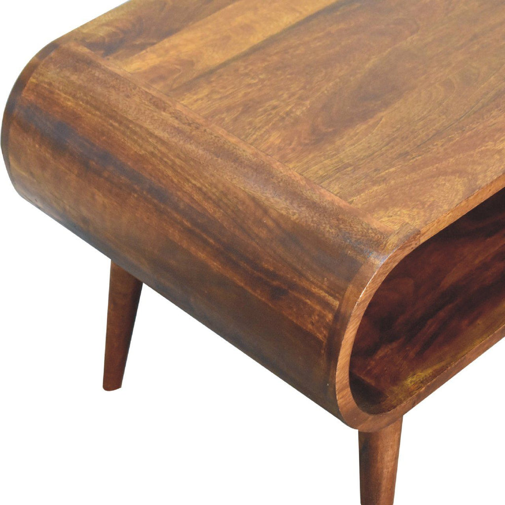 Open Mango Wood Coffee Table