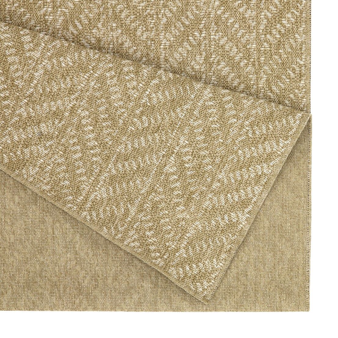 Earth 5'3" x 7'3" Indoor/Outdoor Area Rug - Natural/White