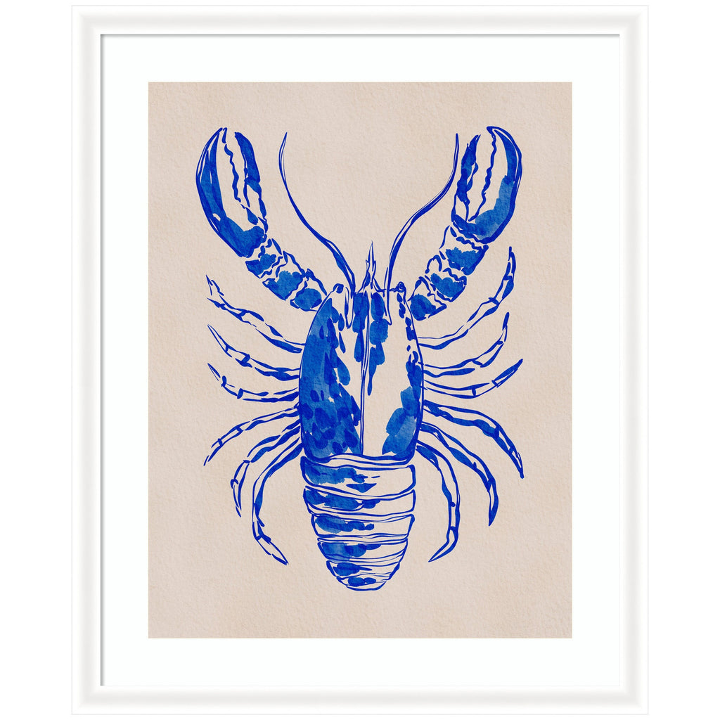 Framed Art Lobster by Nikita Jariwala