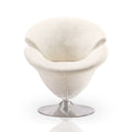 Tulip Sculptural Swivel Lounge Chair