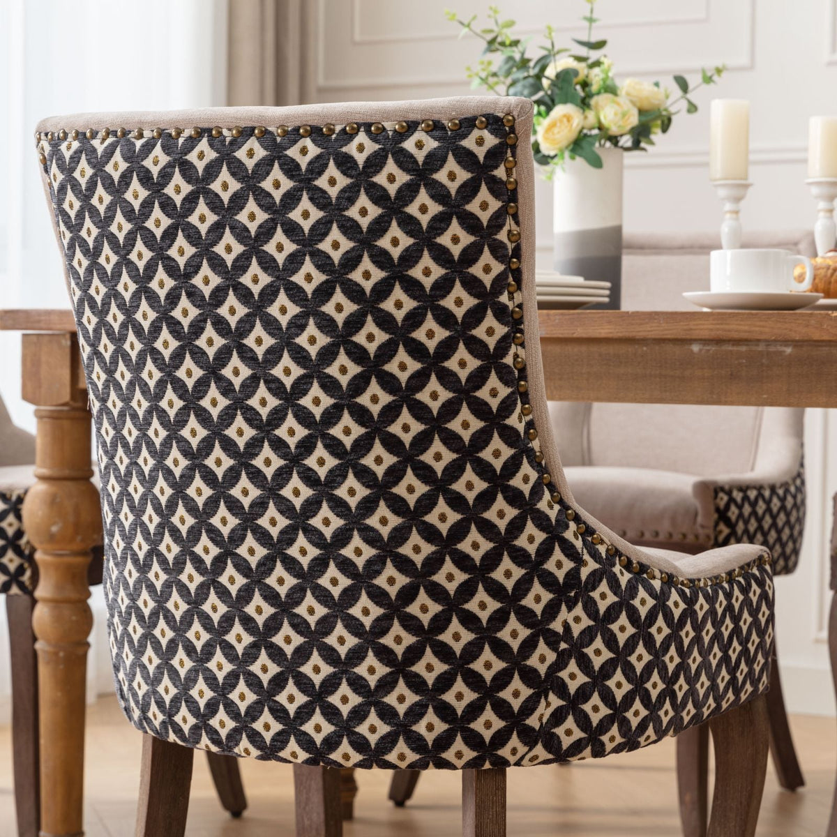 Ultra Upholstered Dining Chairs — Set of 2, Color Options