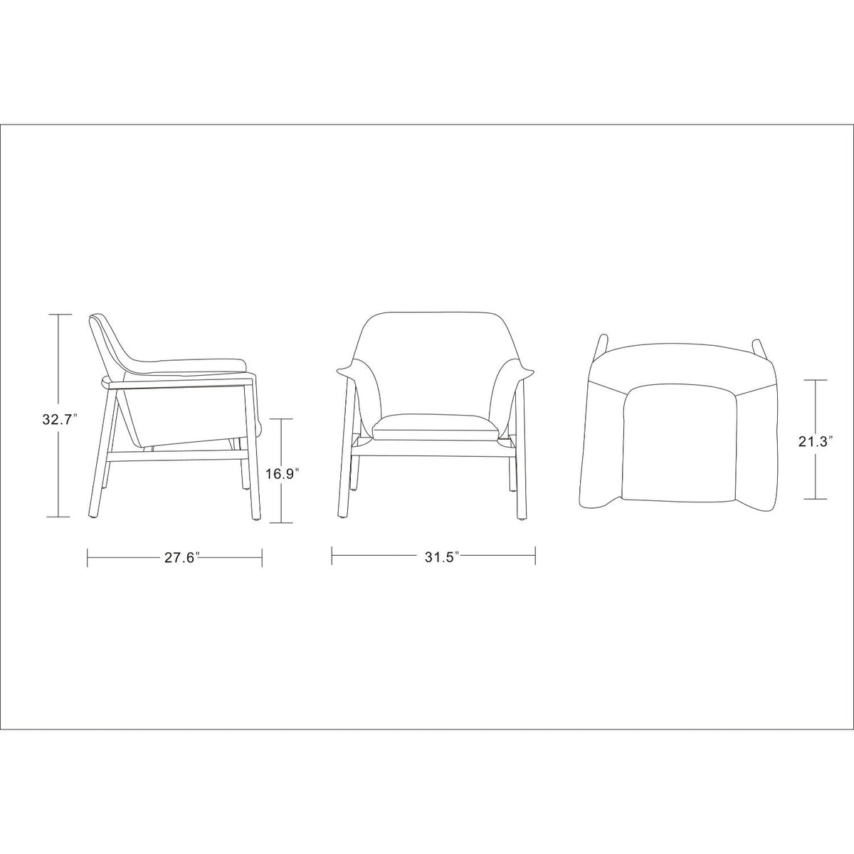 Miller - Weave Accent Armchair