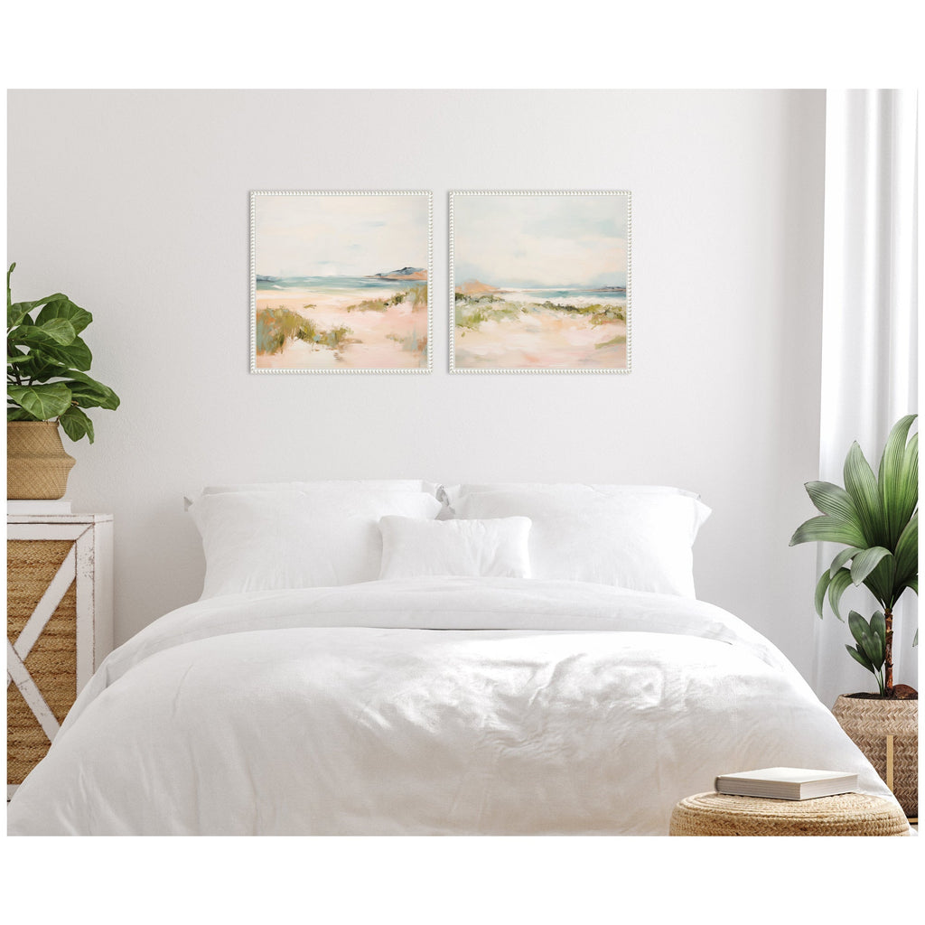 Tranquil Landscape Square 2 Piece Framed Canvas Wall Art Set by Amy Lighthall