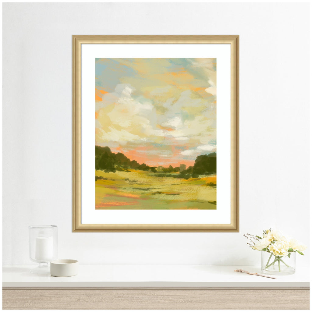Framed Art Landscape 2 by Annie Quigley