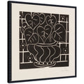Corbeille de begonias 1938 Henri Matisse by Nostalgia Prints Framed Canvas Wall Art Print