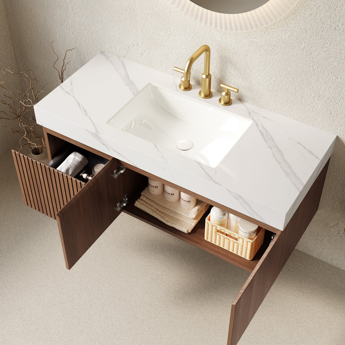 Muri 48-Inch Bathroom Vanity & Sink