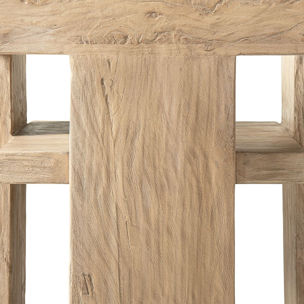 Avenel Sculptural Reclaimed Elm Accent Chair