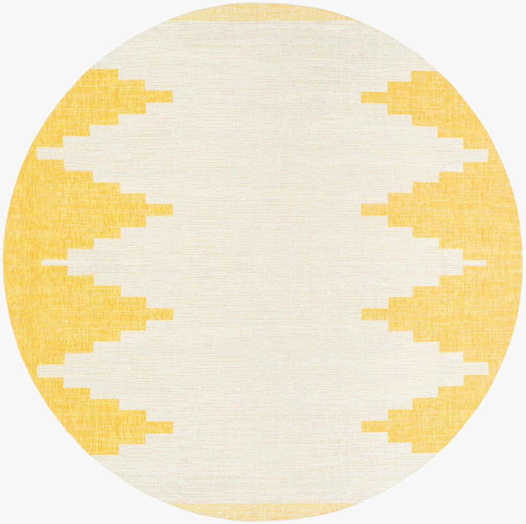 Djugun Yellow Outdoor Rug