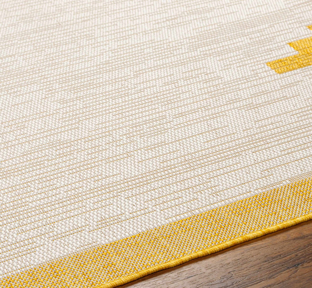 Djugun Yellow Outdoor Rug